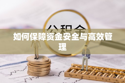 上海如何保障资金安全与高效管理