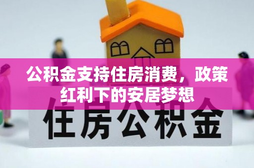 上海公积金支持住房消费，政策红利下的安居梦想