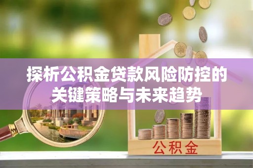 上海探析公积金贷款风险防控的关键策略与未来趋势