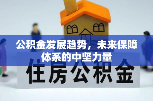 上海公积金发展趋势，未来保障体系的中坚力量