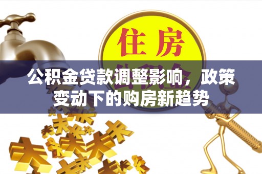 上海公积金贷款调整影响，政策变动下的购房新趋势
